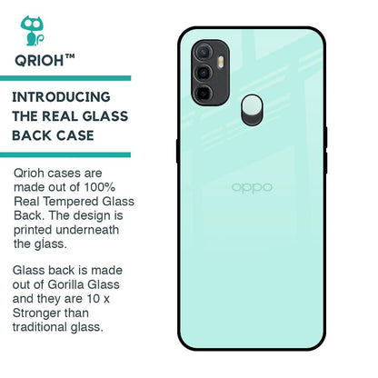 Teal Glass Case for Oppo A33