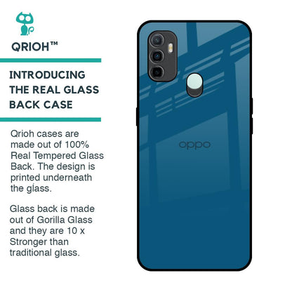 Cobalt Blue Glass Case for Oppo A33