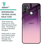 Purple Gradient Glass case for Oppo A33