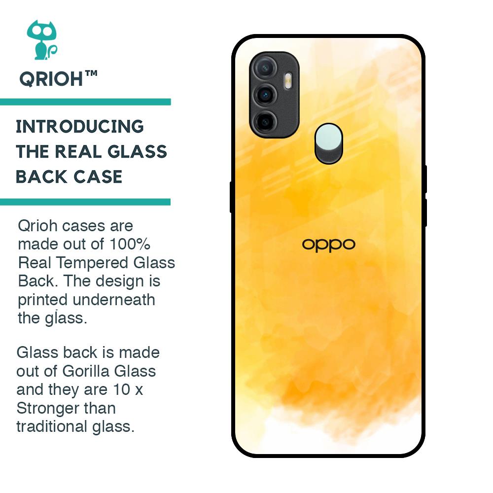 Rustic Orange Glass Case for Oppo A33