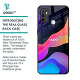 Colorful Fluid Glass Case for Oppo A33