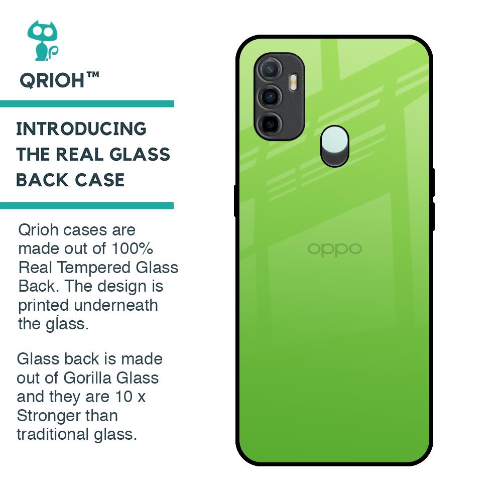 Paradise Green Glass Case For Oppo A33