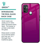 Magenta Gradient Glass Case For Oppo A33