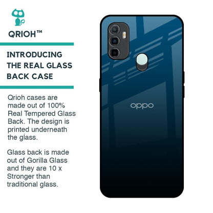 Sailor Blue Glass Case For Oppo A33
