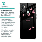 Fly Butterfly Glass Case for Oppo A33