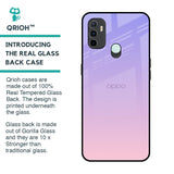 Lavender Gradient Glass Case for Oppo A33