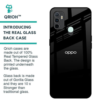 Jet Black Glass Case for Oppo A33