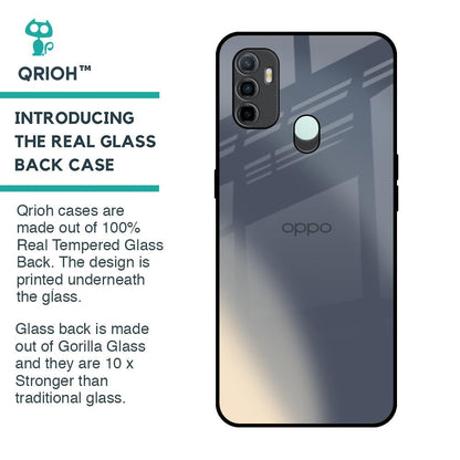 Metallic Gradient Glass Case for Oppo A33