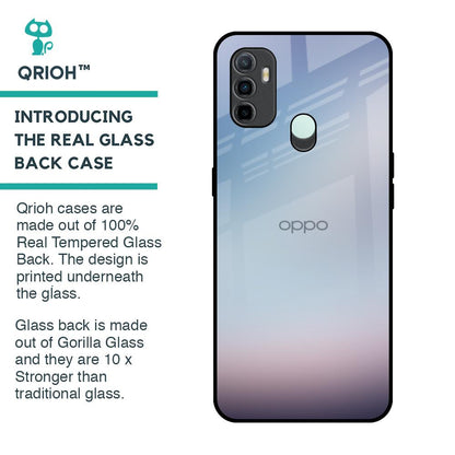 Light Sky Texture Glass Case for Oppo A33