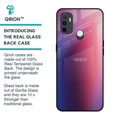 Multi Shaded Gradient Glass Case for Oppo A33