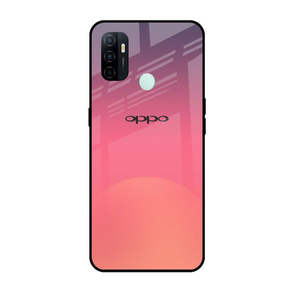 Sunset Orange Oppo A33 Glass Cases & Covers Online