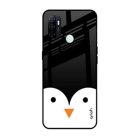Cute Penguin Oppo A33 Glass Cases & Covers Online