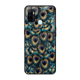 Peacock Feathers Oppo A33 Glass Cases & Covers Online