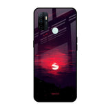 Morning Red Sky Oppo A33 Glass Cases & Covers Online