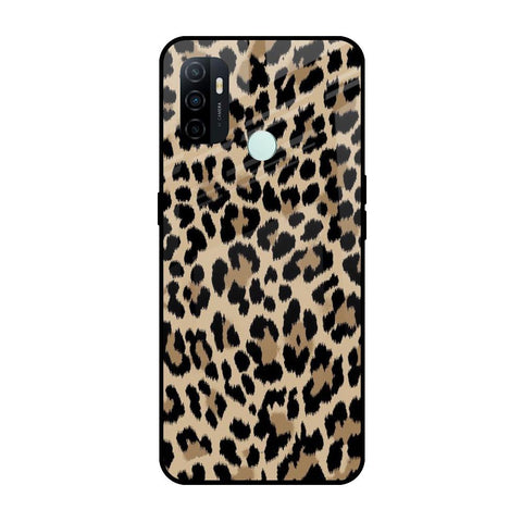 Leopard Seamless Oppo A33 Glass Cases & Covers Online