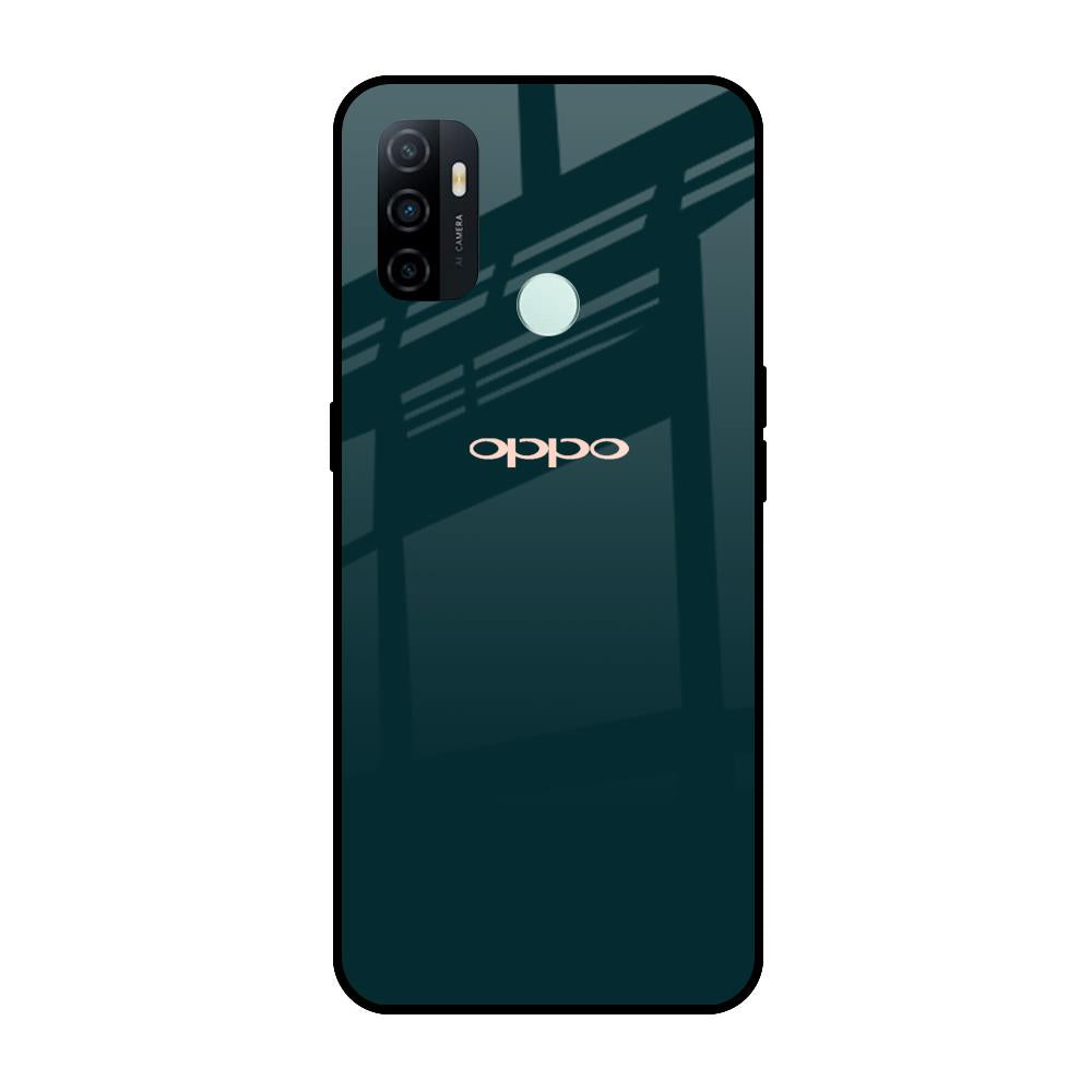Hunter Green Oppo A33 Glass Cases & Covers Online