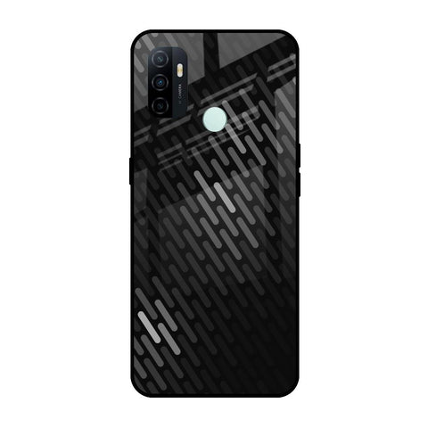 Dark Abstract Pattern Oppo A33 Glass Cases & Covers Online