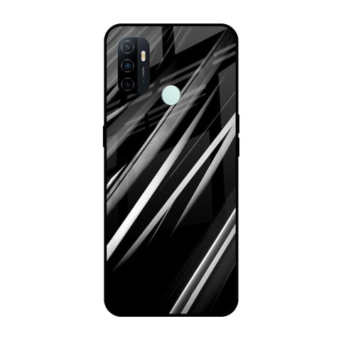 Black & Grey Gradient Oppo A33 Glass Cases & Covers Online