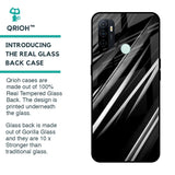 Black & Grey Gradient Glass Case For Oppo A33