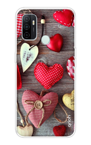 Valentine Hearts Oppo A33 Back Cover