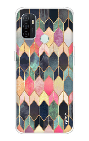 Shimmery Pattern Oppo A33 Back Cover
