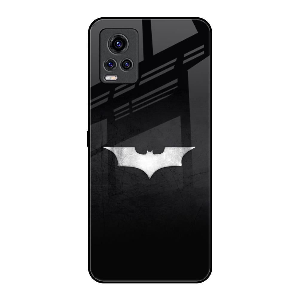 Super Hero Logo Vivo V20 Pro Glass Back Cover Online