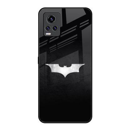 Super Hero Logo Vivo V20 Pro Glass Back Cover Online