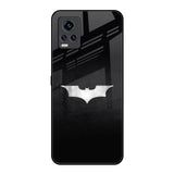 Super Hero Logo Vivo V20 Pro Glass Back Cover Online