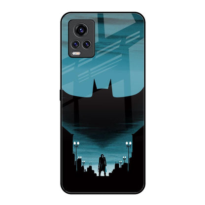 Cyan Bat Vivo V20 Pro Glass Back Cover Online