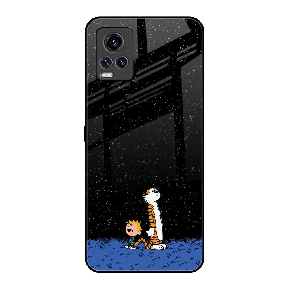 Night Sky Star Vivo V20 Pro Glass Back Cover Online
