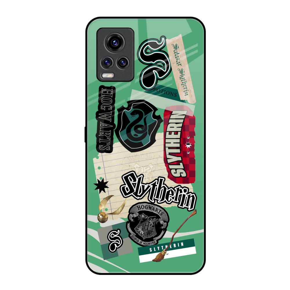 Slytherin Vivo V20 Pro Glass Back Cover Online