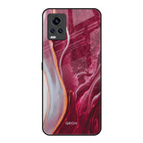 Crimson Ruby Vivo V20 Pro Glass Back Cover Online