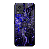 Techno Color Pattern Vivo V20 Pro Glass Back Cover Online