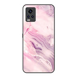 Diamond Pink Gradient Vivo V20 Pro Glass Back Cover Online