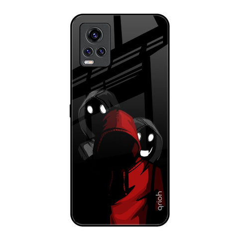 Shadow Character Vivo V20 Pro Glass Back Cover Online