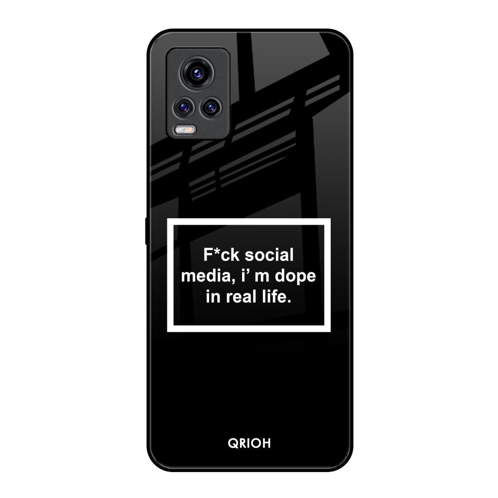 Dope In Life Vivo V20 Pro Glass Back Cover Online