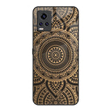 Luxury Mandala Vivo V20 Pro Glass Back Cover Online