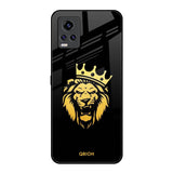 Lion The King Vivo V20 Pro Glass Back Cover Online