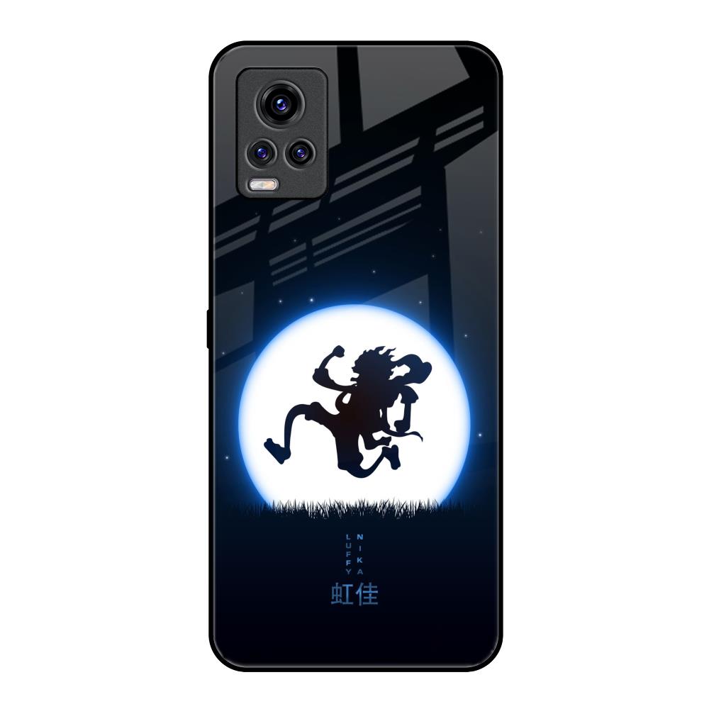 Luffy Nika Vivo V20 Pro Glass Back Cover Online