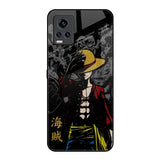 Dark Luffy Vivo V20 Pro Glass Back Cover Online