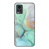 Green Marble Vivo V20 Pro Glass Back Cover Online