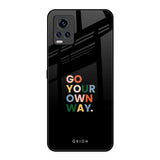 Go Your Own Way Vivo V20 Pro Glass Back Cover Online