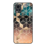 Bronze Texture Vivo V20 Pro Glass Back Cover Online