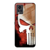 Red Skull Vivo V20 Pro Glass Back Cover Online