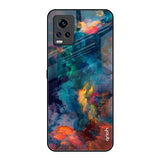 Cloudburst Vivo V20 Pro Glass Back Cover Online