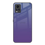 Indigo Pastel Vivo V20 Pro Glass Back Cover Online