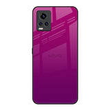 Magenta Gradient Vivo V20 Pro Glass Back Cover Online