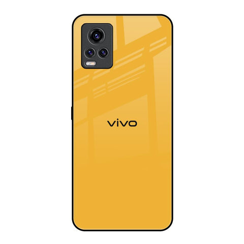Fluorescent Yellow Vivo V20 Pro Glass Back Cover Online