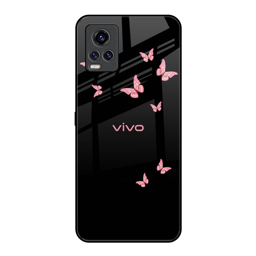 Fly Butterfly Vivo V20 Pro Glass Back Cover Online
