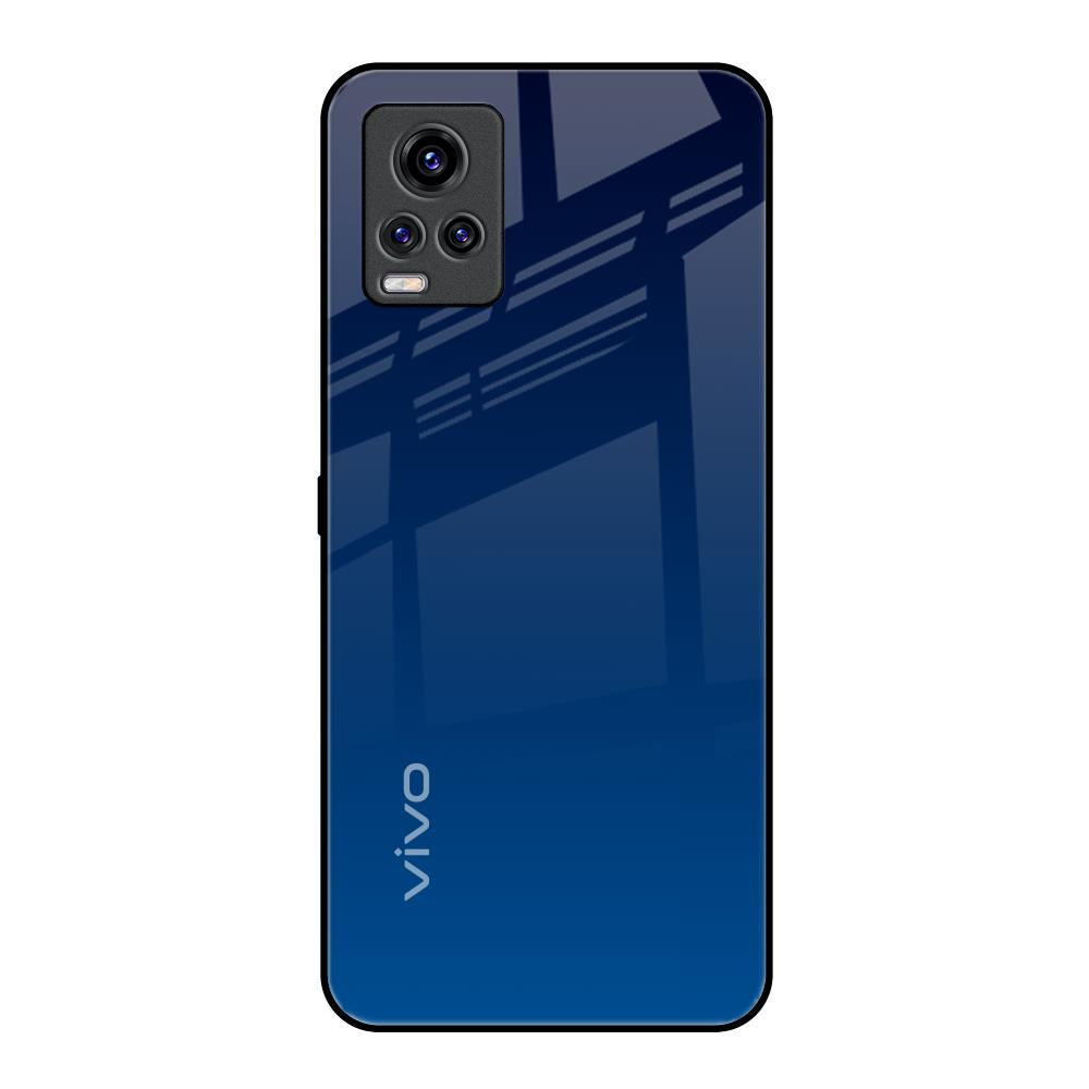 Very Blue Vivo V20 Pro Glass Back Cover Online